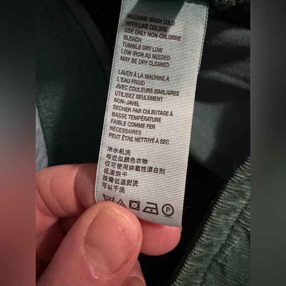 We The Free Jayde Corduroy Pull On Flare Pants Green Size 26. - Picture 7 of 8